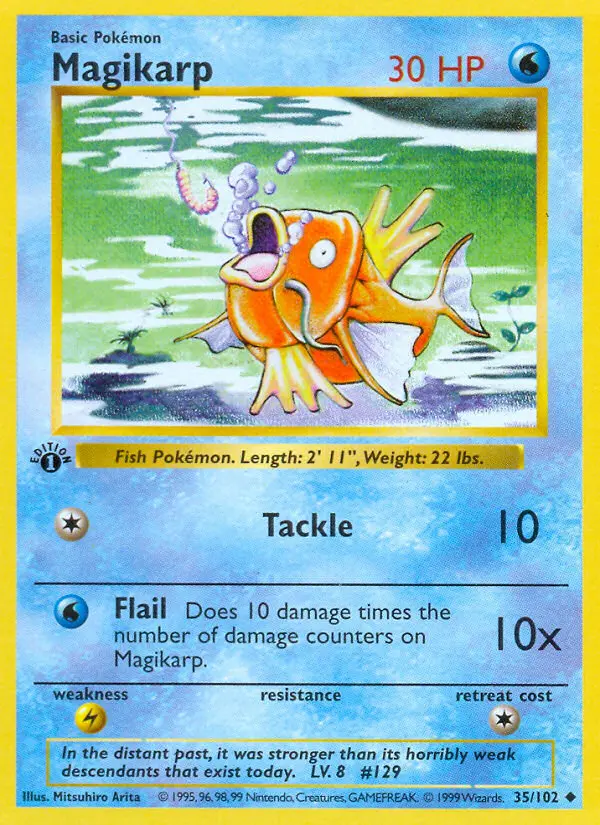 Magikarp, First Edition Normal