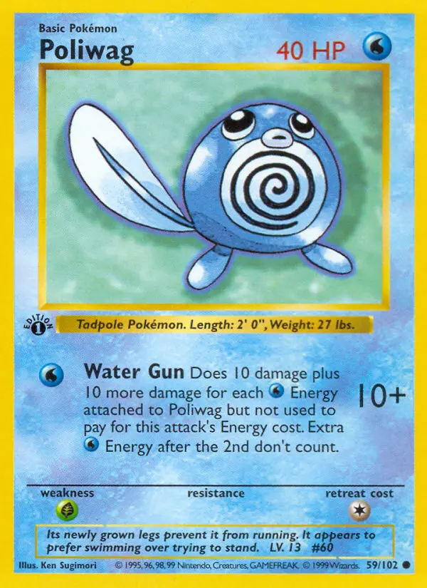 Poliwag, First Edition Normal
