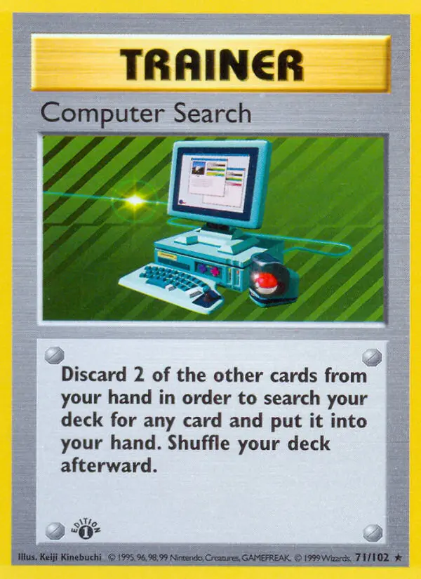 Computer Search, First Edition Normal