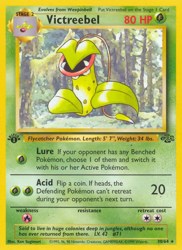 Victreebel, First Edition Normal