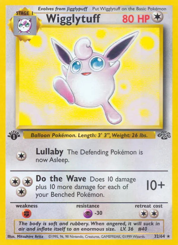 Wigglytuff, First Edition Normal