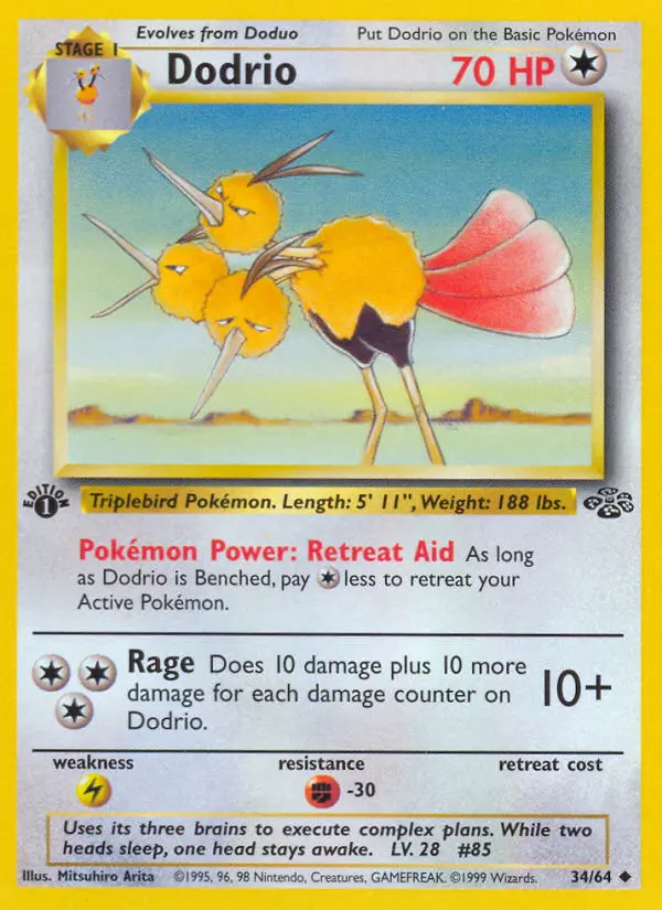 Dodrio, First Edition Normal