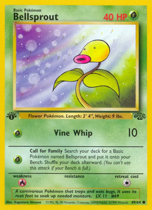 Bellsprout, First Edition Normal