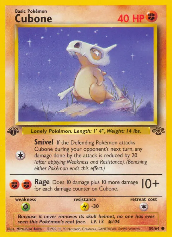 Cubone, First Edition Normal