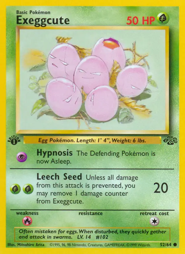 Exeggcute, First Edition Normal