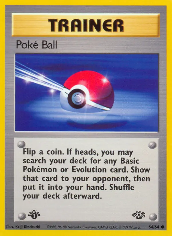 Poké Ball, First Edition Normal