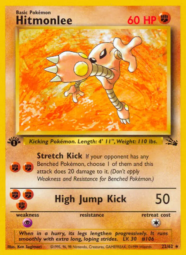 Hitmonlee, First Edition Normal