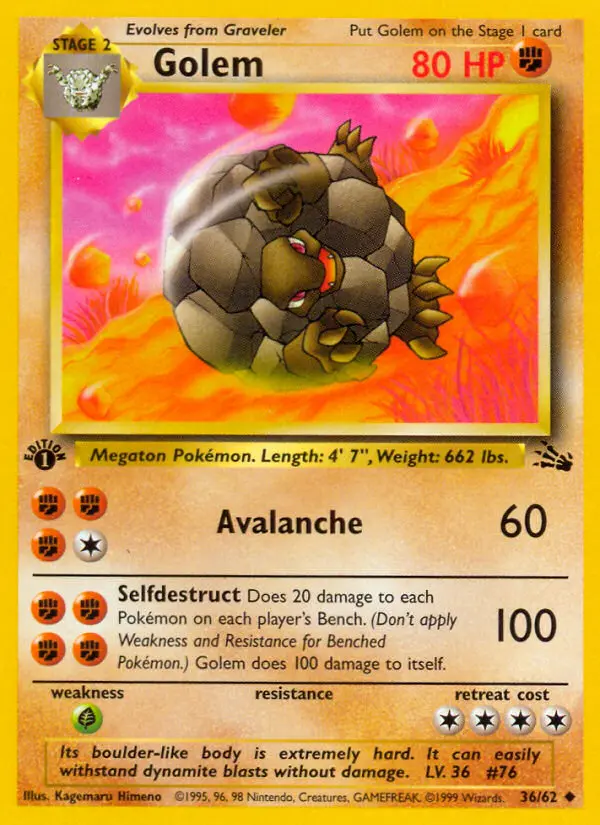 Golem, First Edition Normal