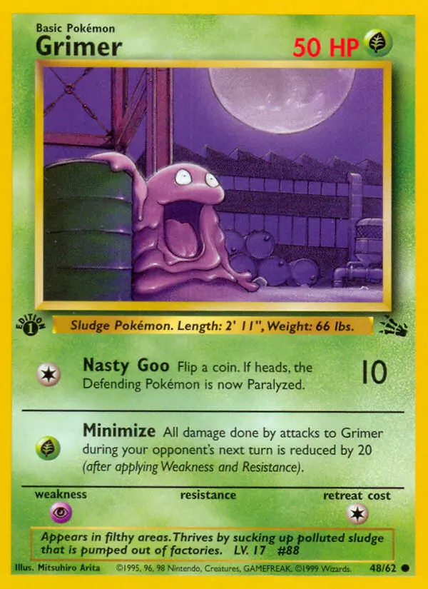 Grimer, First Edition Normal