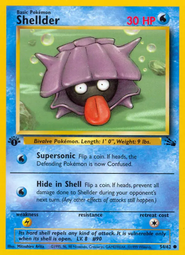 Shellder, First Edition Normal