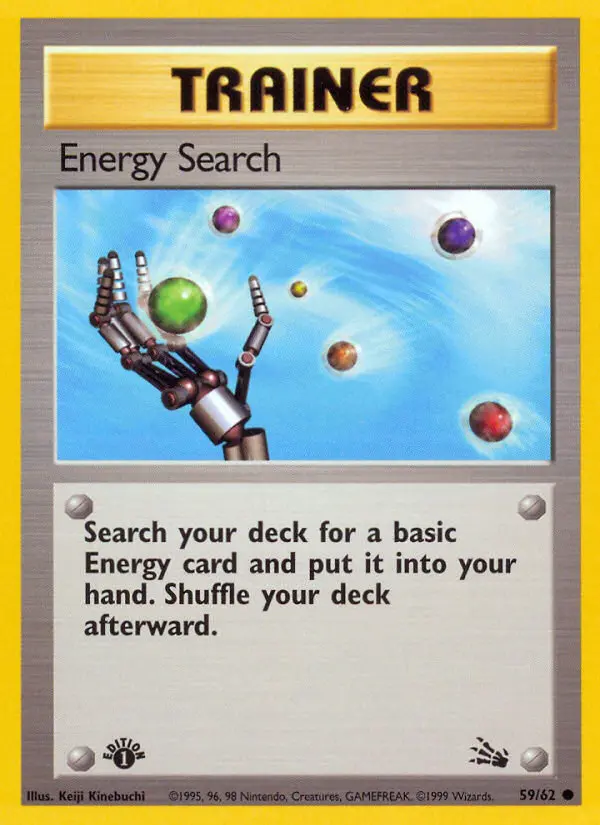 Energy Search, First Edition Normal