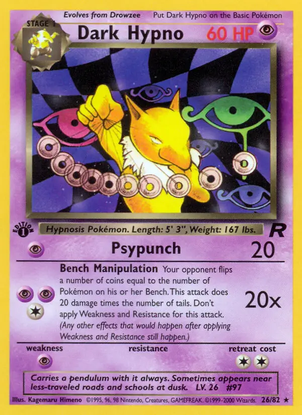 Dark Hypno, First Edition Normal