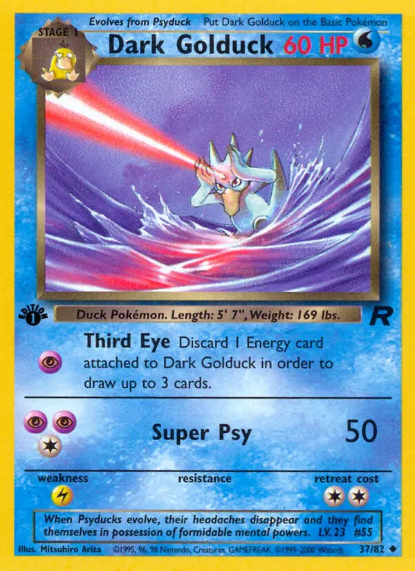 Dark Golduck, First Edition Normal