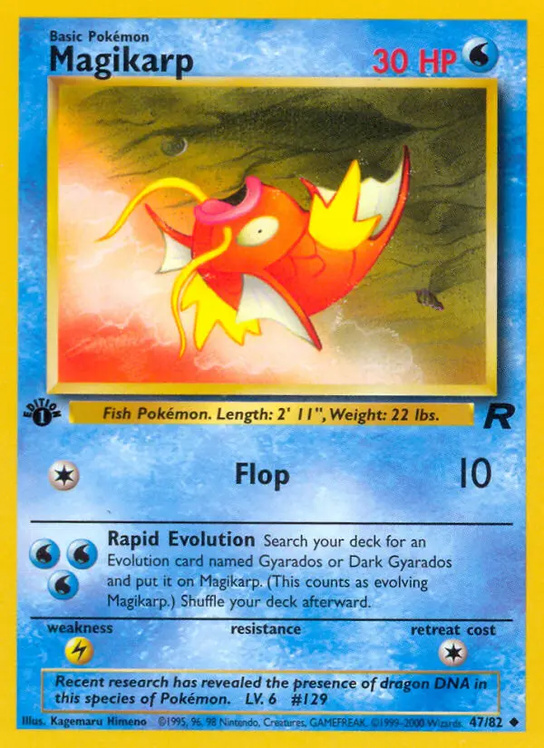 Magikarp, First Edition Normal