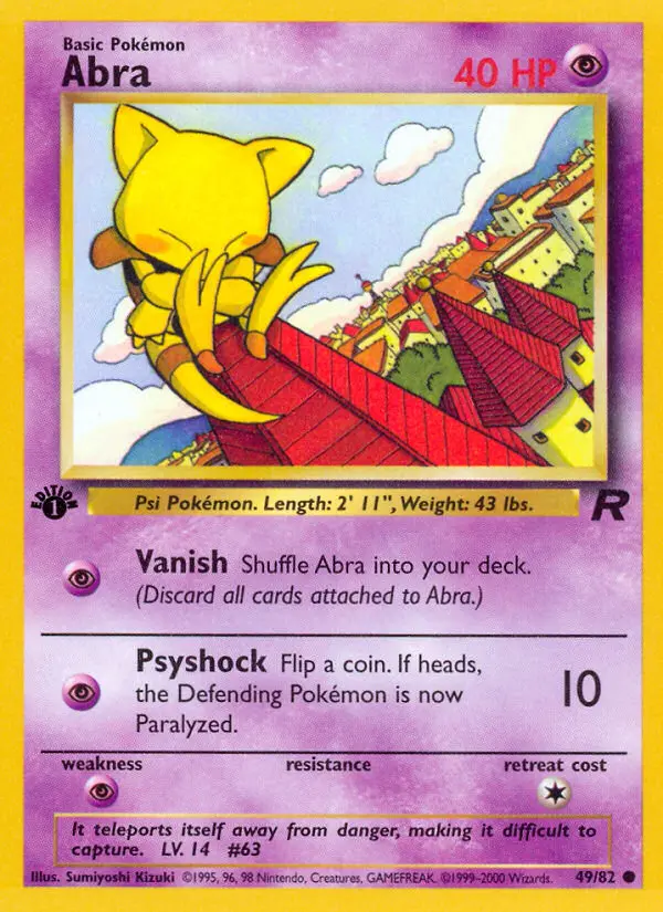 Abra, First Edition Normal