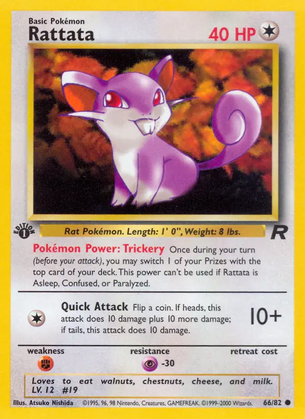 Rattata, First Edition Normal