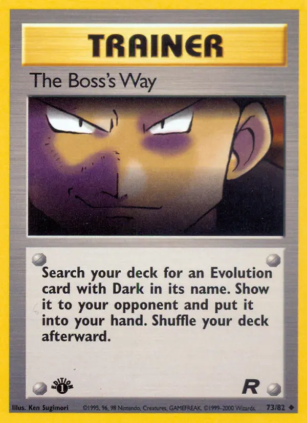 The Boss's Way, First Edition Normal