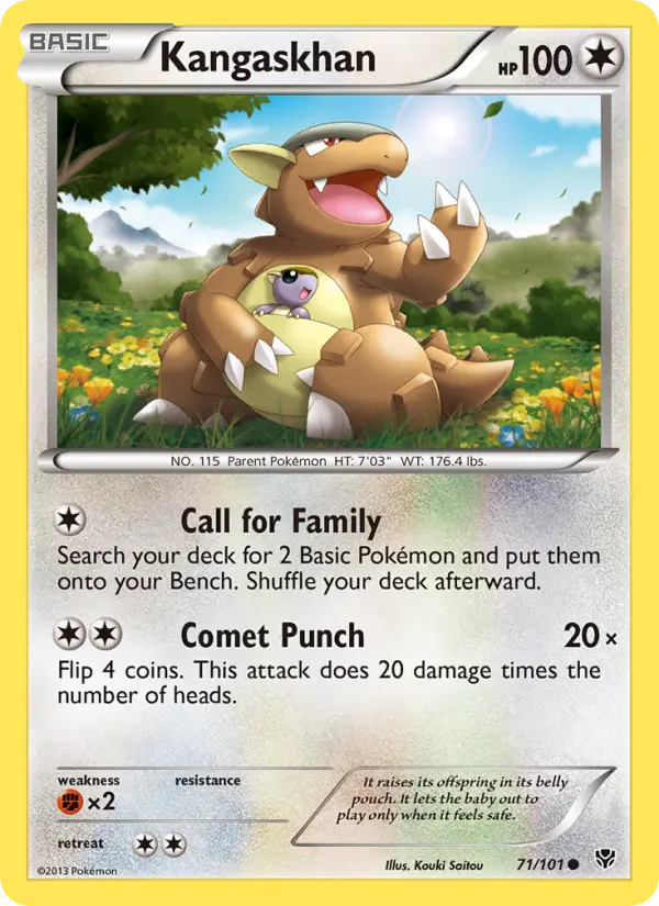 Kangaskhan, Normal