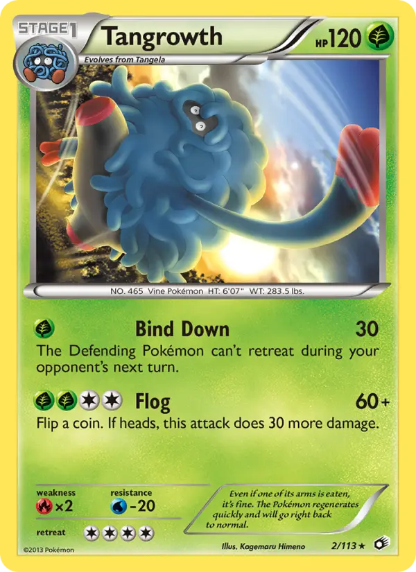 Tangrowth, Normal
