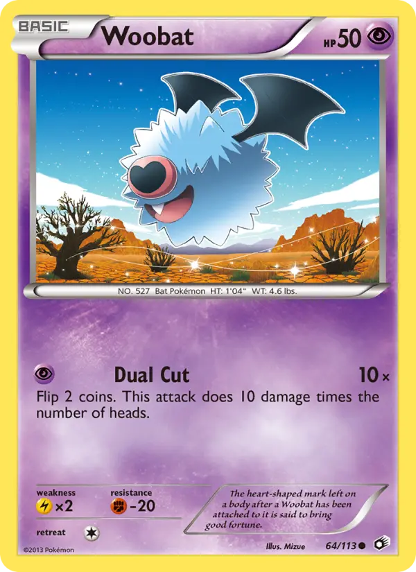 Woobat, Normal