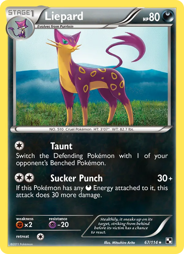 Liepard, Normal