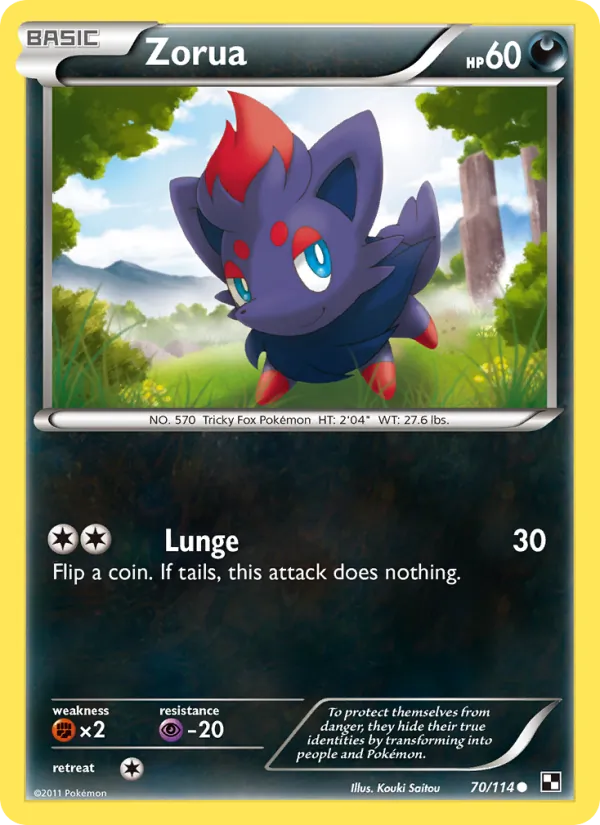 Zorua, Normal