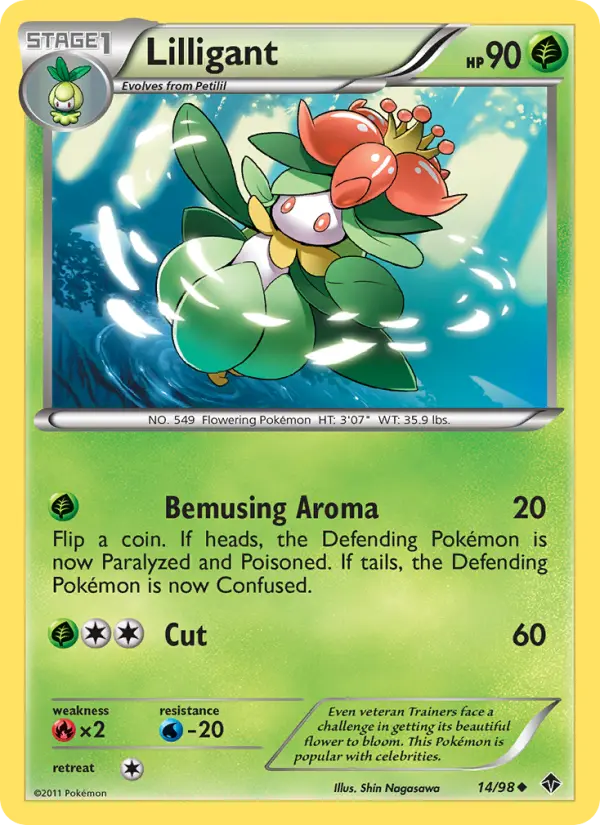 Lilligant, Normal