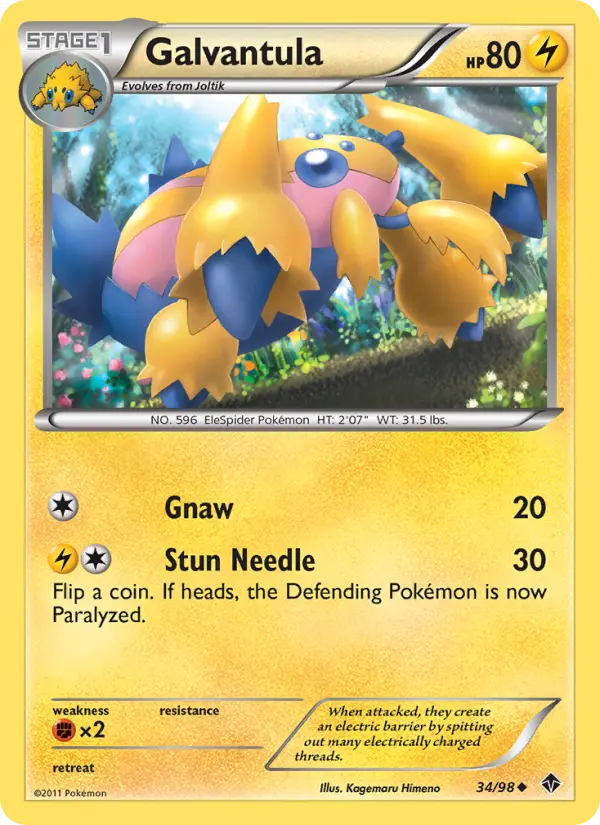Galvantula, Normal