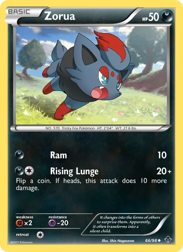 Zorua, Normal