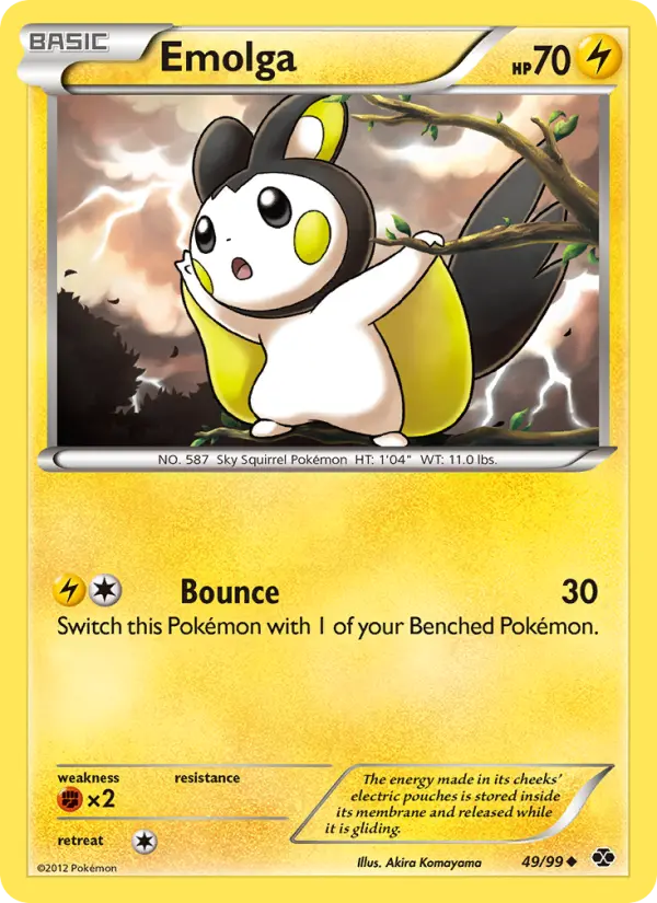 Emolga, Normal