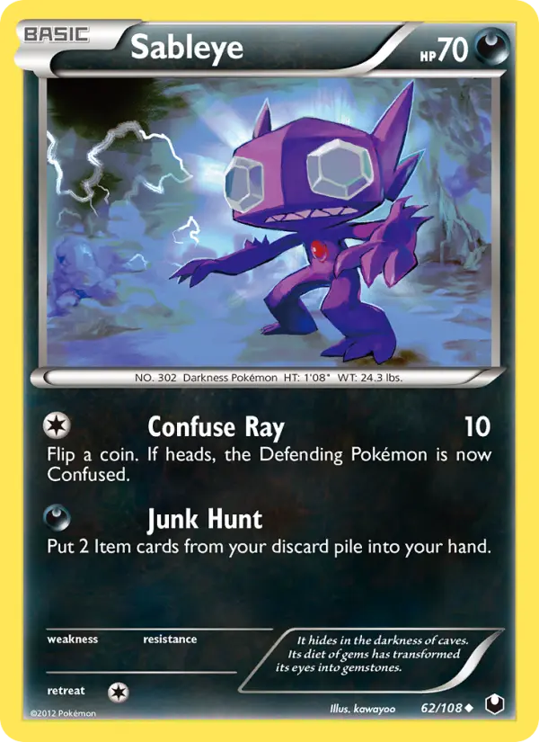 Sableye, Normal