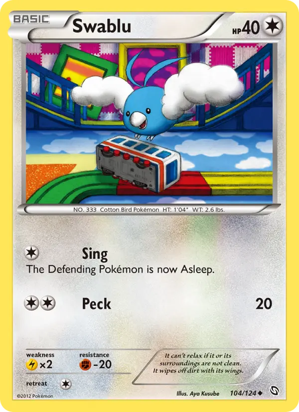 Swablu, Normal · 104