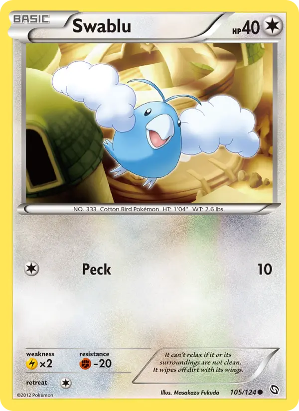 Swablu, Normal · 105