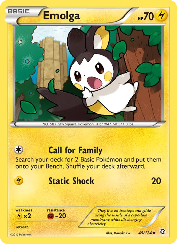 Emolga, Normal