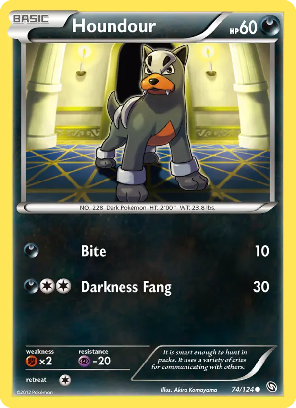 Houndour, Normal