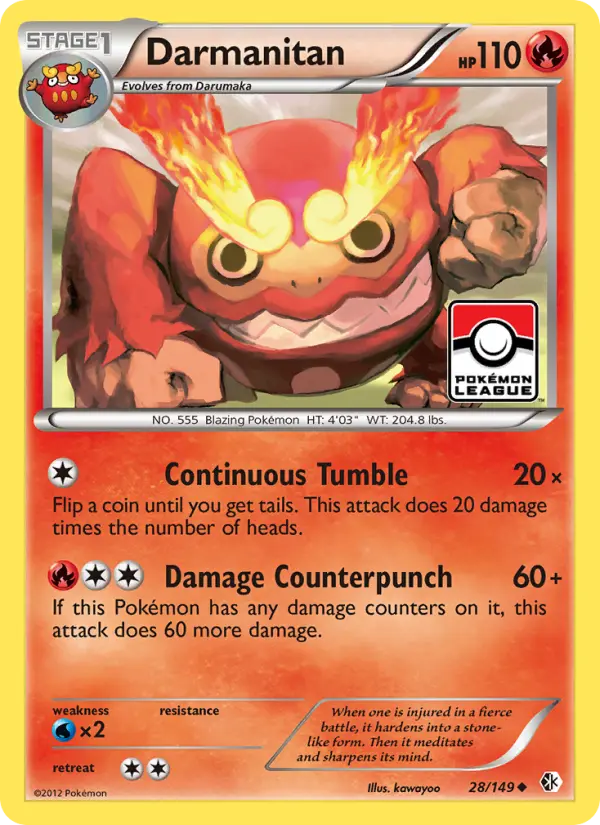 Darmanitan, Normal