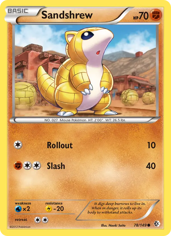 Sandshrew, Normal