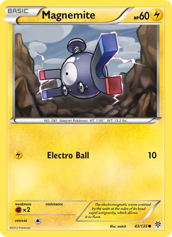 Magnemite, Normal · 43