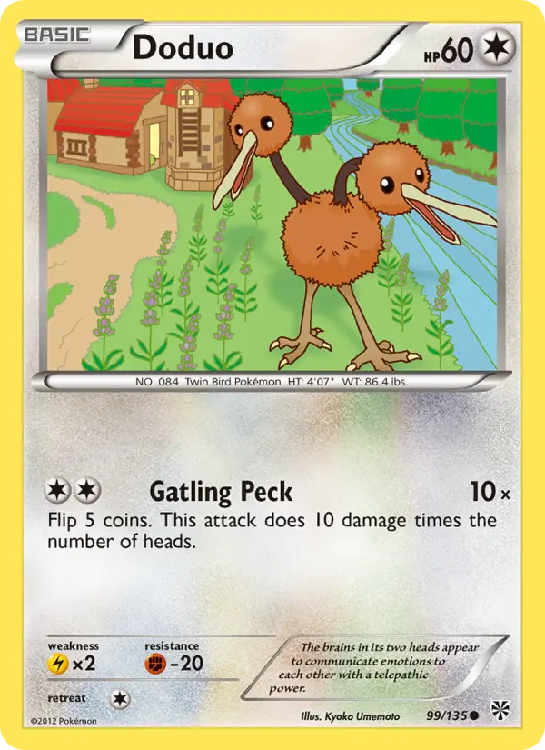 Doduo, Normal
