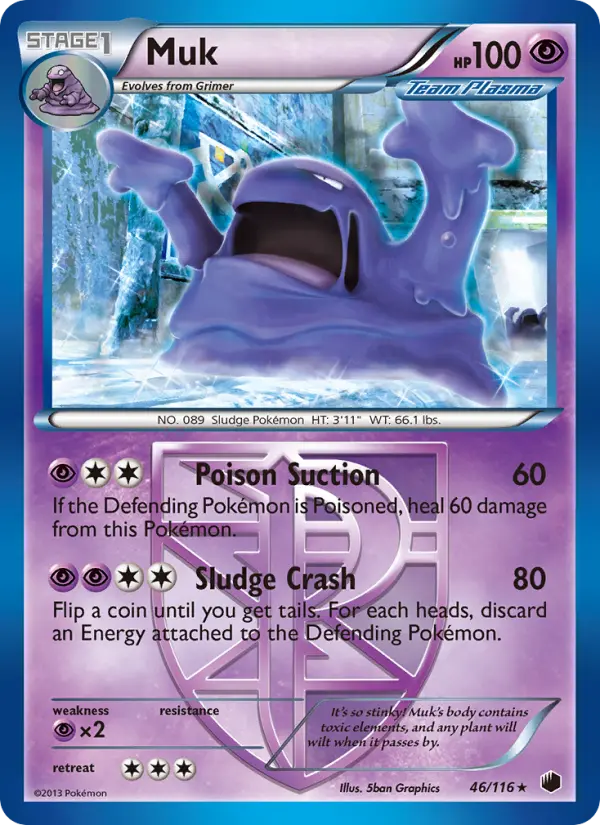 Muk, Normal · Team Plasma