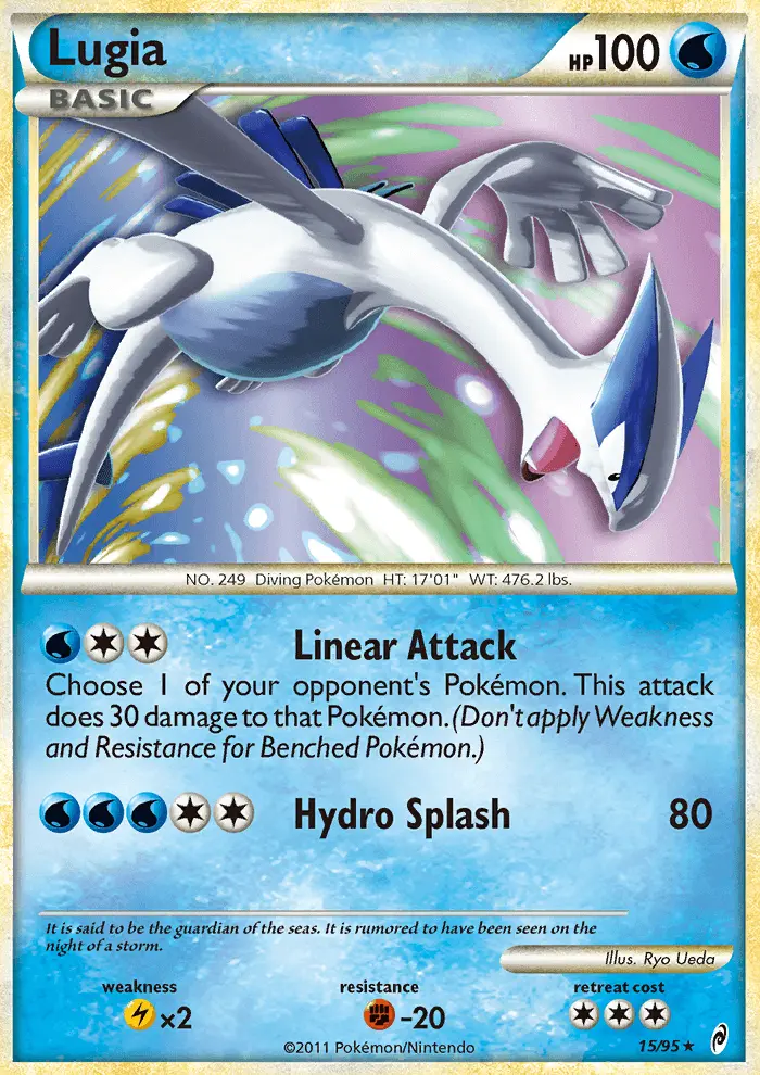 Lugia, Holo