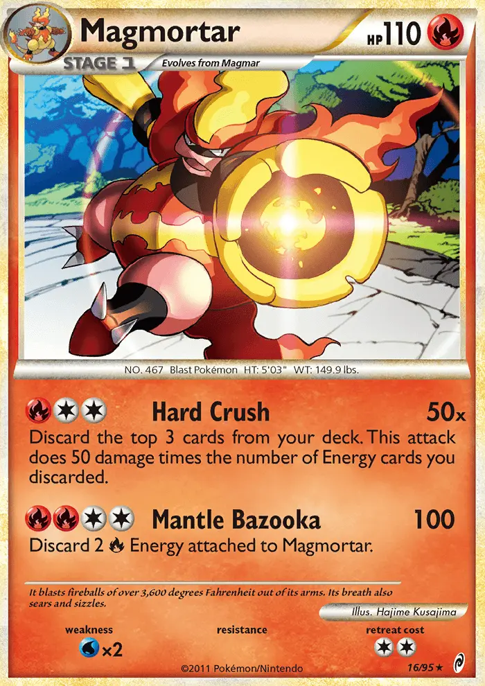 Magmortar, Holo