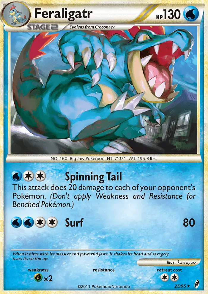 Feraligatr, Normal
