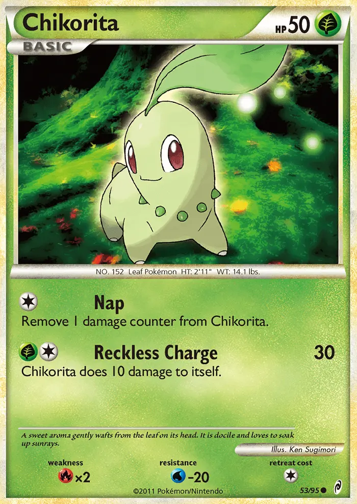 Chikorita, Normal