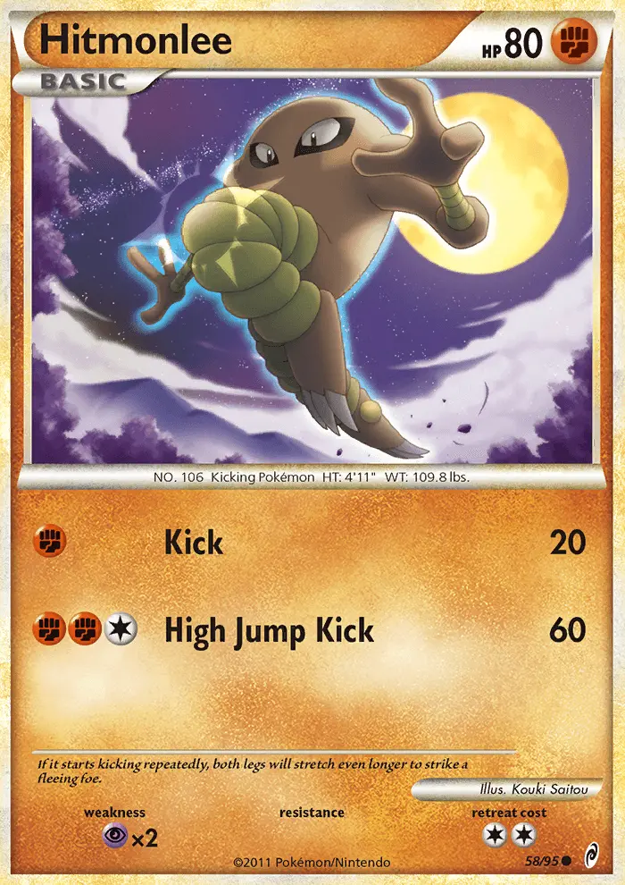 Hitmonlee, Normal