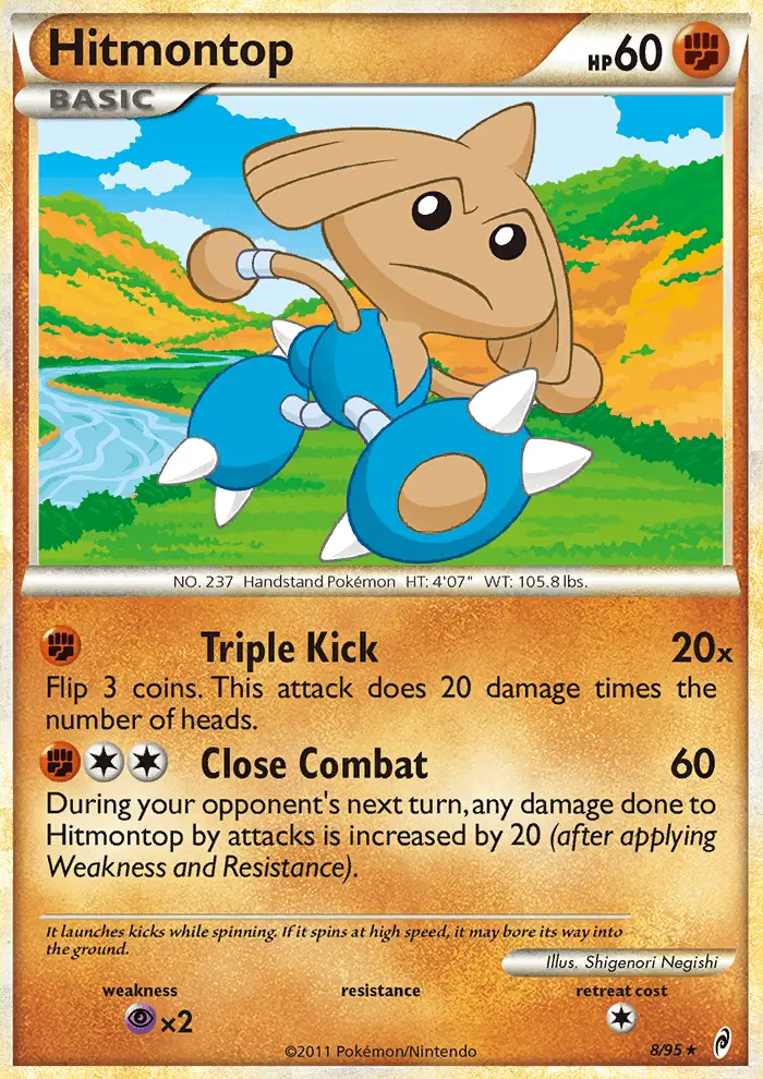 Hitmontop, Holo