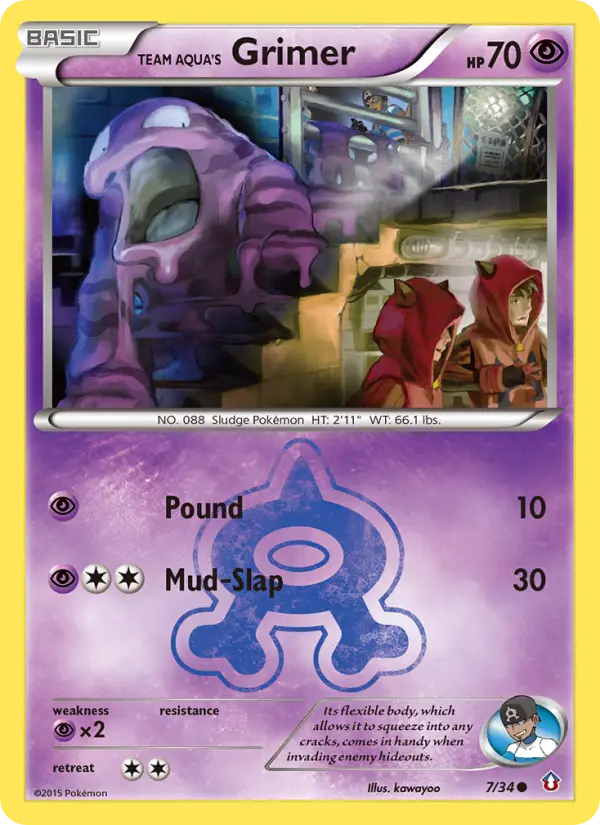 Team Aqua's Grimer, Normal