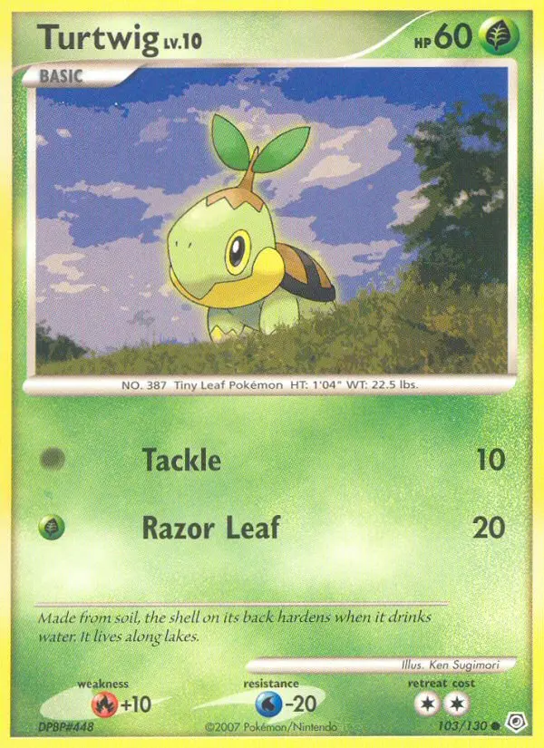 Turtwig, Normal