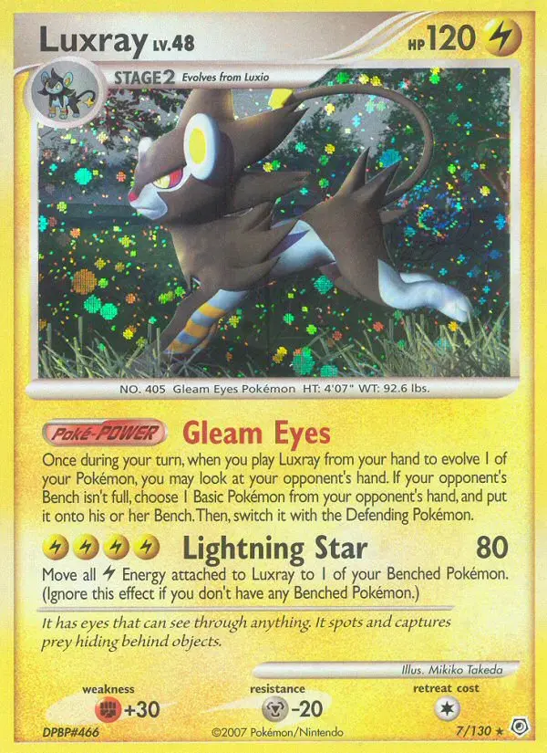 Luxray, Holo