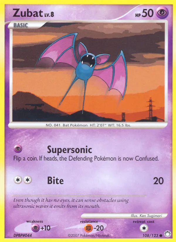 Zubat, Normal